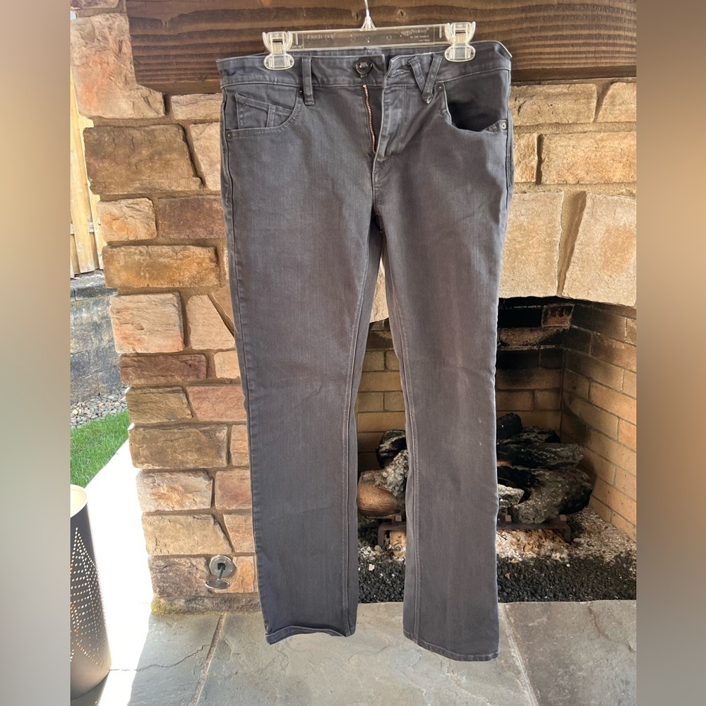Men’s Volcom Vorta Gray Jean Size 31